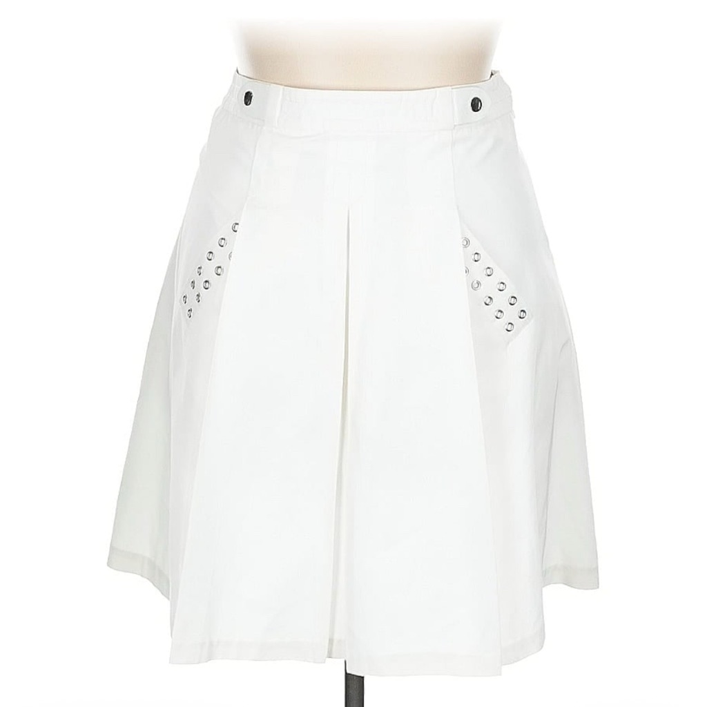 Tracy Reese White And Pink Label Detail